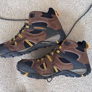 Merrell Men's Brown Hiking Boots size 13